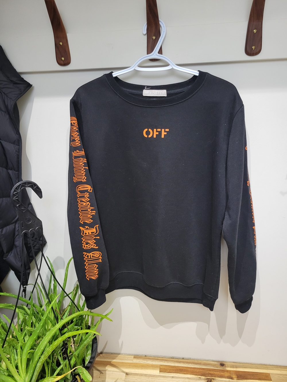 Off White X Vlone Crewneck Lightweight Sweater